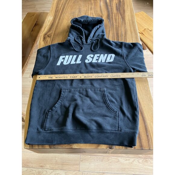 Full Send Hoodie Small Black Sweatshirt Pullover/Sweater Hoodie Nelk Boys - Picture 2 of 12